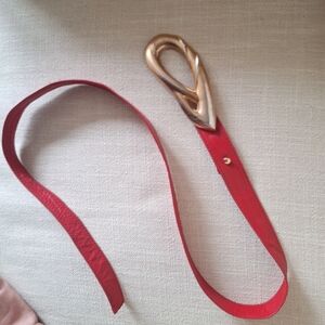 Vintage MZ of NY  red belt
